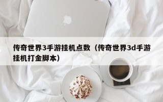 传奇世界3手游挂机点数（传奇世界3d手游挂机打金脚本）